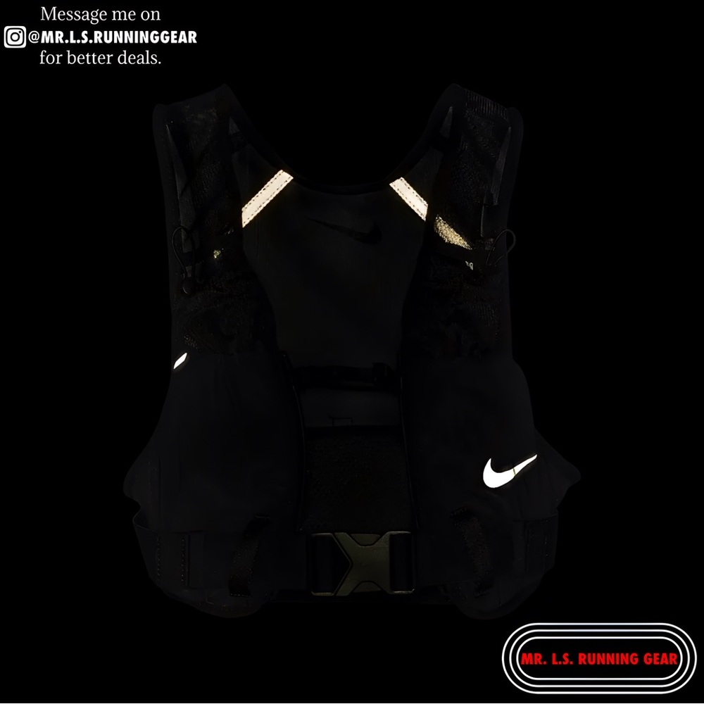 Nike Transform Packable Running Vest N1002042-013 - Picture 15 of 16